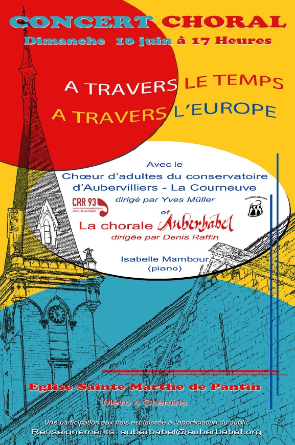 Concert choral Auberbabel. Aubervilliers-La Courneuve. 2012-06-10